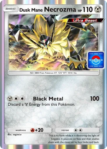Dusk Mane Necrozma — Rare, Promo A #079