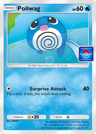 Poliwag — Common, Promo A #103