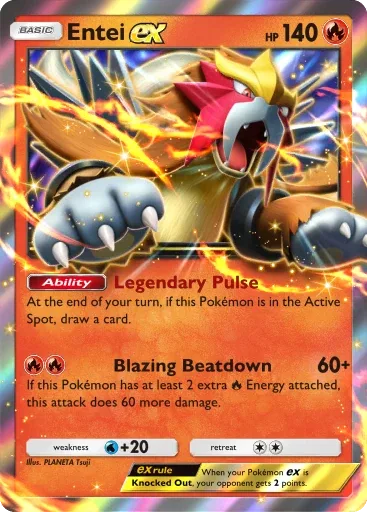 Entei ex — Double Rare, Promo A #110