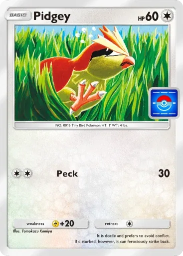 Pidgey — Common, Promo B #005