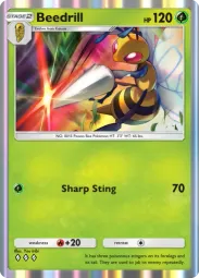Beedrill — Rare, Genetic Apex #010
