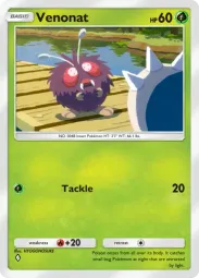 Venonat — Common, Genetic Apex #016