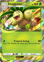 Exeggutor ex — Double Rare, Genetic Apex #023