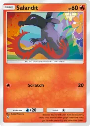 Salandit — Common, Genetic Apex #049
