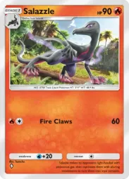 Salazzle — Common, Genetic Apex #050