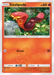 Sizzlipede — Common, Genetic Apex #051