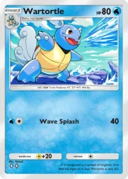 Wartortle — Uncommon, Genetic Apex #054