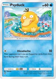 Psyduck — Common, Genetic Apex #057