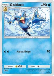 Golduck — Uncommon, Genetic Apex #058