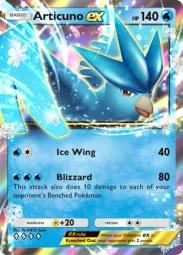 Articuno ex — Double Rare, #084