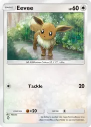 Eevee — Common, Genetic Apex #207