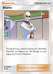 Blaine — Uncommon, Genetic Apex #221