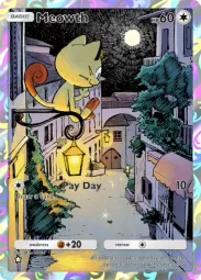 Meowth — Art Rare, #246