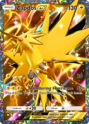 Zapdos ex — Super Rare, Genetic Apex #260