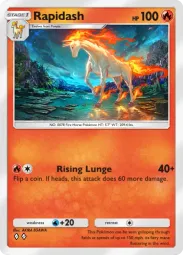 Rapidash — Uncommon, Mythical Island #011