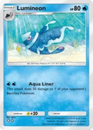 Lumineon — Uncommon, Mythical Island #021