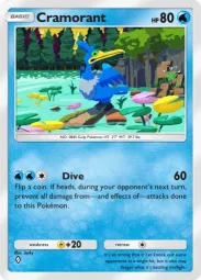 Cramorant — Common, Mythical Island #024