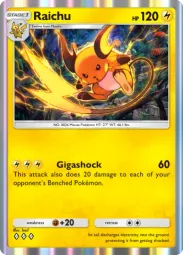 Raichu — Rare, Mythical Island #026