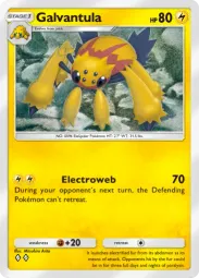 Galvantula — Uncommon, Mythical Island #029