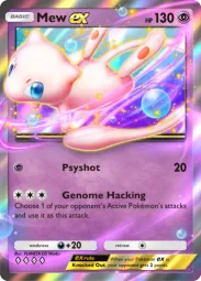 Mew ex — Double Rare, Mythical Island #032