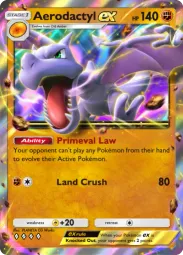Aerodactyl ex — Double Rare, Mythical Island #046