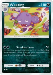 Weezing — Uncommon, Mythical Island #050