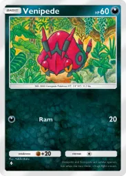 Venipede — Common, Mythical Island #053