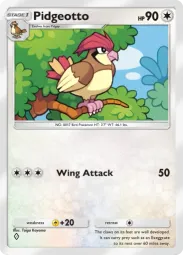 Pidgeotto — Common, Mythical Island #058