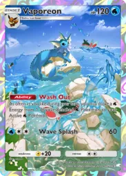 Vaporeon — Art Rare, #072