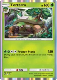 Torterra — Rare, Space-Time Smackdown #012