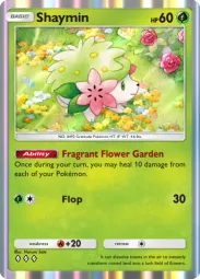 Shaymin — Rare, Space-Time Smackdown #022