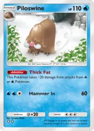 Piloswine — Uncommon, Space-Time Smackdown #032