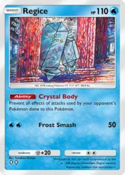 Regice — Uncommon, Space-Time Smackdown #034