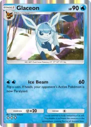 Glaceon — Rare, Space-Time Smackdown #046