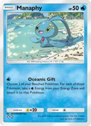 Manaphy — Uncommon, Space-Time Smackdown #050