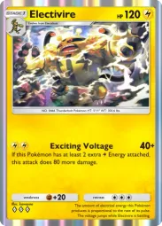 Electivire — Rare, Space-Time Smackdown #057