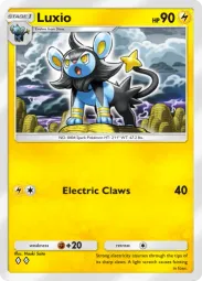 Luxio — Uncommon, Space-Time Smackdown #059