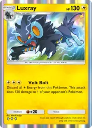 Luxray — Rare, Space-Time Smackdown #060