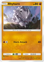 Rhyhorn — Common, #080