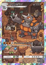 Rhyperior — Art Rare, #169