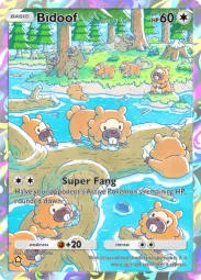 Bidoof — Art Rare, #177