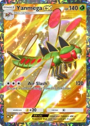 Yanmega ex — Super Rare, #180