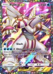 Palkia ex — Super Rare, #182