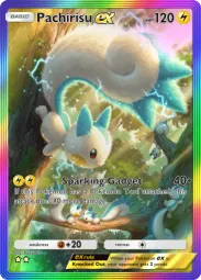 Pachirisu ex — Special Art Rare, #198