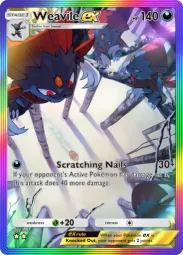 Weavile ex — Special Art Rare, #201