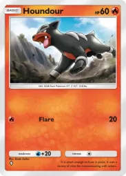 Houndour — Common, Triumphant Light #011