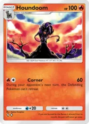 Houndoom — Uncommon, Triumphant Light #012