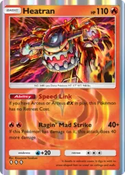 Heatran — Rare, Triumphant Light #013