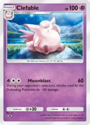 Clefable — Uncommon, Triumphant Light #030