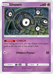 Unown — Uncommon, Triumphant Light #034
